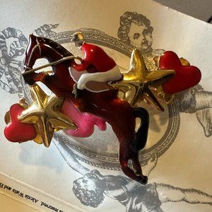 Lunch at the Ritz Equestrian Barrette